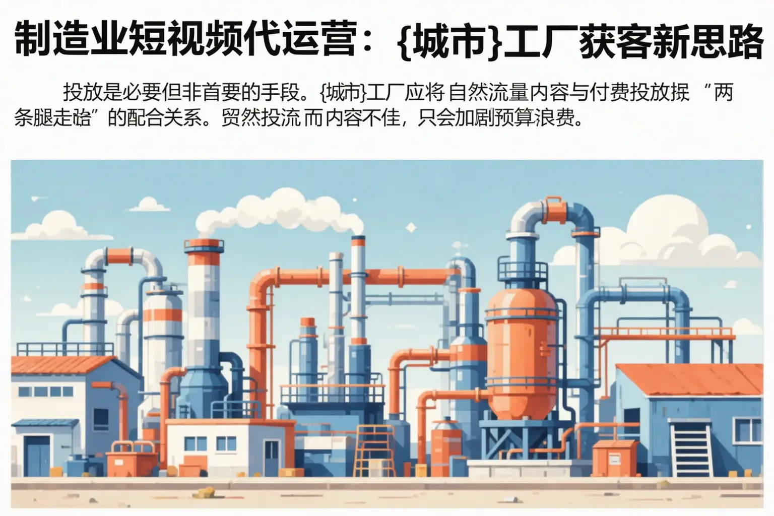制造业短视频代运营:柯坪工厂获客新思路